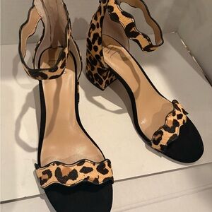 INC International Concepts Animal Print Block Heels